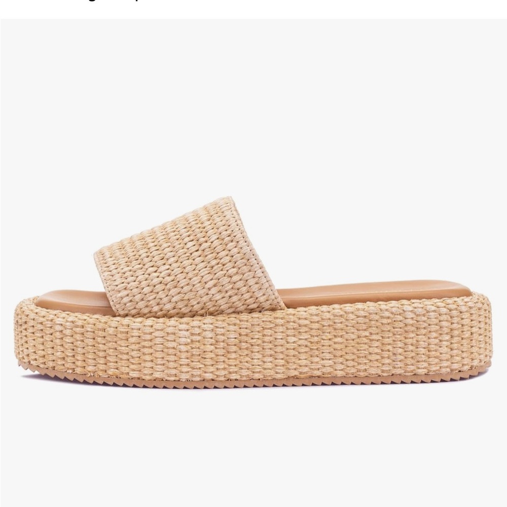 Monrovia Platform Sandals Women – Raffia Espadrilles